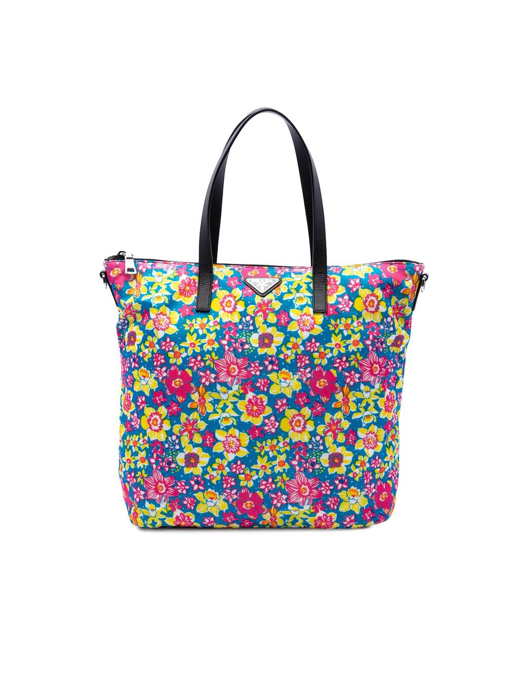 Prada Tessuto Stampato Satchel Pre- #363574P55B